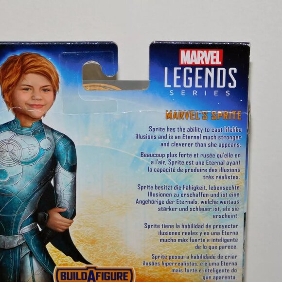 2021 Hasbro Marvel Legends 6" Eternals Sprite Figure MIB Brand New BAF Gilgamesh - Picture 4 of 12